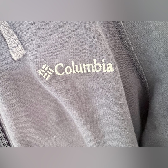 Columbia‎ Men's Dark Gray Zip-Up Sweater - Picture 2 of 4